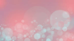 Myk rosa bokeh