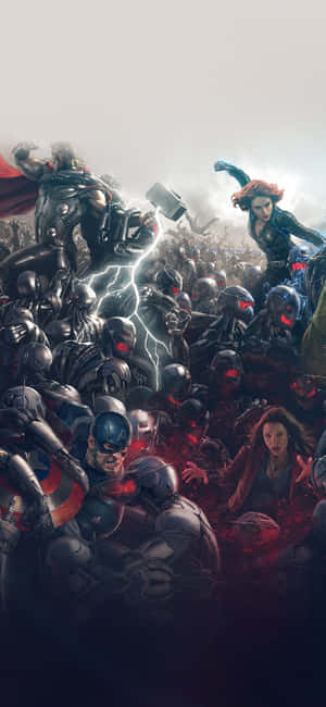 Iphone Xs Marvels Avengers Bakgrunn — Honor 600 Smart Bakgrunner