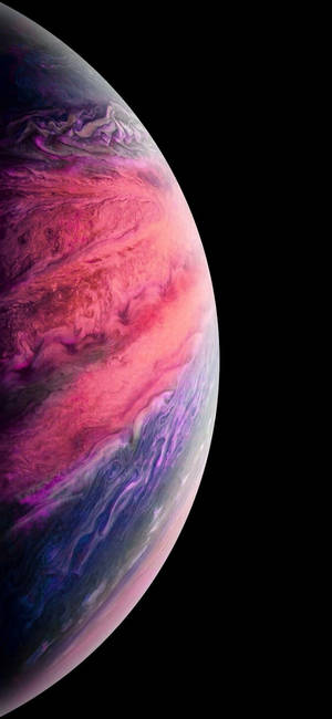 iPhone XS Planet — Galaxy A17 Bakgrunner
