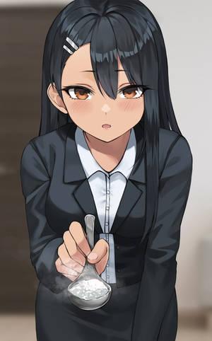 Nagatoro i bedriftsklær — Galaxy Tab Active5 Pro Bakgrunner