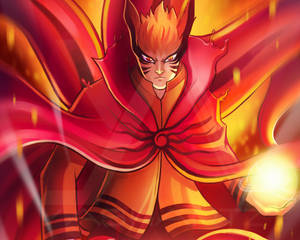 Naruto Baryon Mode Sint — Naruto baryon-modus Bakgrunner