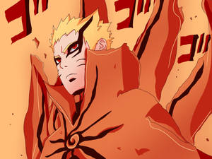 Naruto Baryon-modus kappe — Naruto baryon-modus Bakgrunner