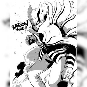 Naruto Baryon Mode Manga — Naruto baryon-modus Bakgrunner