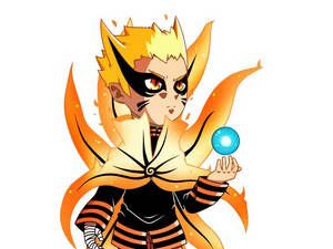 Naruto Baryon-modus Chibi — Naruto baryon-modus Bakgrunner