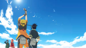 Naruto-karakterer blå himmel-estetikk