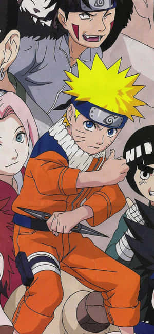 Naruto Estetisk Telefonbakgrunn — Samsung S23 Ultra Bakgrunner