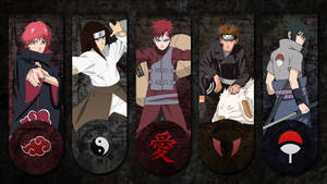 Naruto Live Character Paneler — Naruto shippuden Bakgrunner