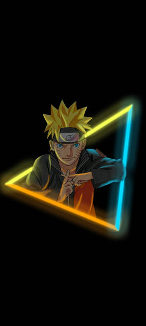 Naruto neonestetisk iPhone — Honor Magic8 Pro Bakgrunner
