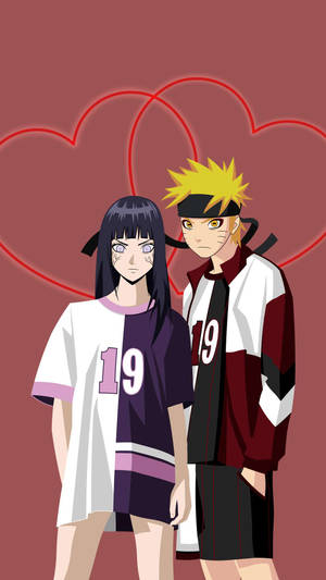 Naruto og Hinata i hverdagsklær — Kult naruto GIF Bakgrunner