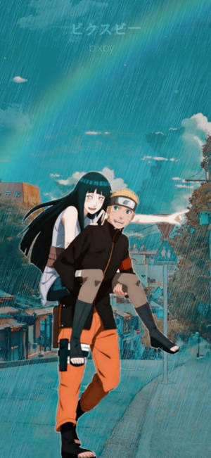 Naruto og Hinata estetisk anime-par — Honor Play10 Bakgrunner