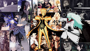 Naruto og Sasuke med Uchiha Madara bakgrunnsbilde — Naruto og sasuke Bakgrunner