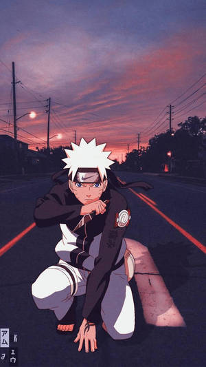 Naruto på tom gate estetisk