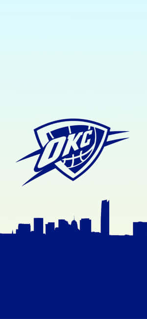NBA-basketlaget Oklahoma City Thunders logo — Redmi Note 17 Pro Max Bakgrunner