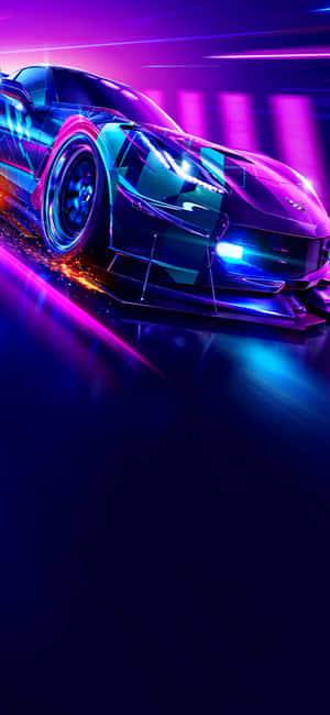 Iphone Xs Need For Speed Heat Bakgrunn — AMOLED Bakgrunner