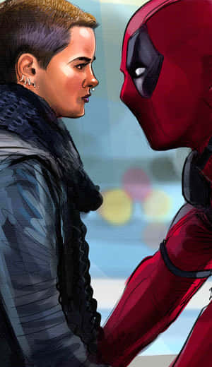 Negasonic Teenage Warhead i aksjon — Huawei Pura X Bakgrunner