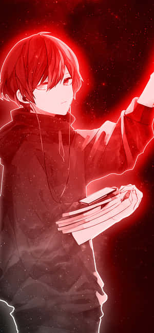 Neon Anime Izumi Miyamura — Xiaomi 18 Pro Bakgrunner