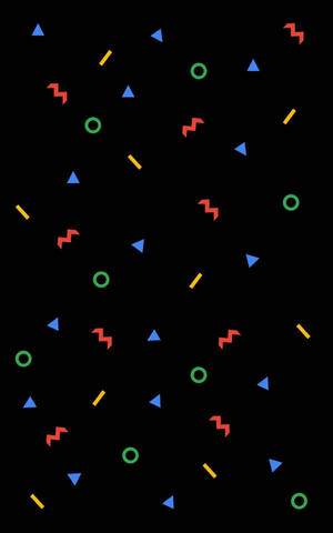 Neon shape pattern bakgrunnsbilde — Lenovo Legion Y700 AI Bakgrunner