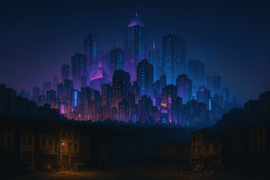 Neon, Neonby, Neonblå estetiske bilder, Neonestetikk, Neonestetisk bakgrunn