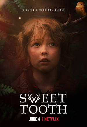 Bakgrunnsbilde for Netflix-dramaet Sweet Tooth — OnePlus Pad Go 2 Bakgrunner