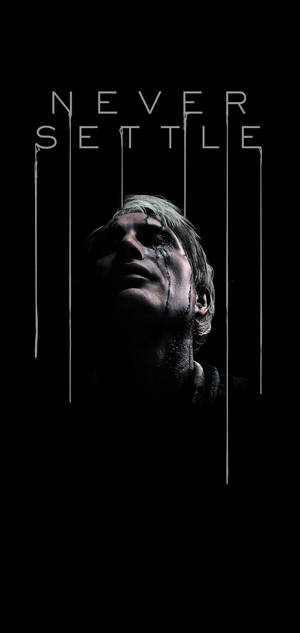 Never Settle Death Stranding — Galaxy Note Bakgrunner