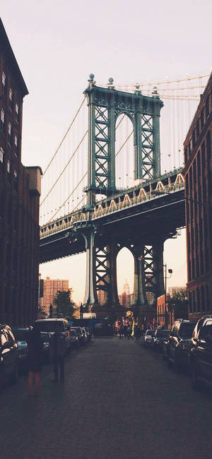New York HD iPhone — Galaxy A07s Bakgrunner
