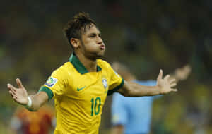 Neymar feirer FC Barcelona-seier. — Neymar Bakgrunner