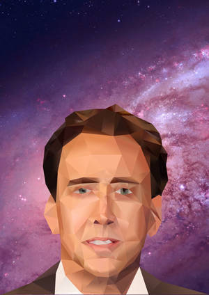 Nicolas Cage fanart bakgrunn. — OnePlus Pad 2 Pro Bakgrunner
