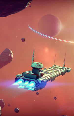 No Mans Sky Phone — Honor Pad X8b Bakgrunner