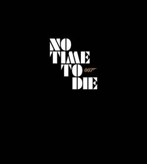 No Time To Die i svart plakat bakgrunnsbilde — Oppo Find N5 Bakgrunner