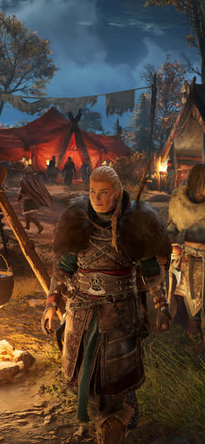 Iphone Xs Max Assassin's Creed Valhalla Bakgrunn — Realme Narzo 80 Pro Bakgrunner