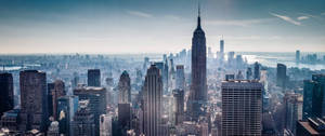 Ultrawid New York City-bilde bakgrunnsbilde. — 3440x1440 Bakgrunner