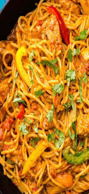 Iphone X Pasta Bakgrunn — OnePlus 13 Bakgrunner