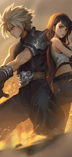 Final Fantasy Iphone — Galaxy A08 Bakgrunner