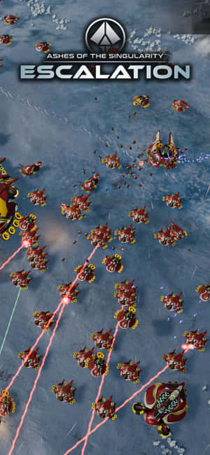 Iphone X Ashes Of The Singularity Escalation Bakgrunn — OnePlus 15 Bakgrunner