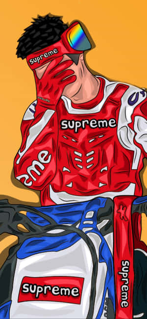 Supreme Simpson — Vivo V70 Lite Bakgrunner