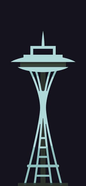 Iphone X Seattle Bakgrunn — Enkelt Bakgrunner