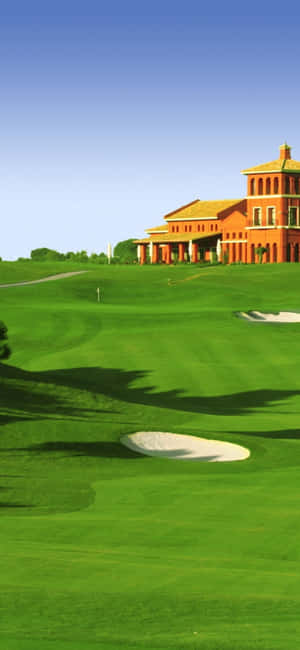 Iphone X golfbane bakgrunn — iPhone 14 Pro Bakgrunner