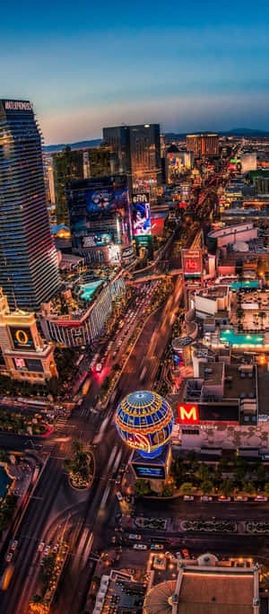 Las Vegas-telefon — Pixel 9a Bakgrunner