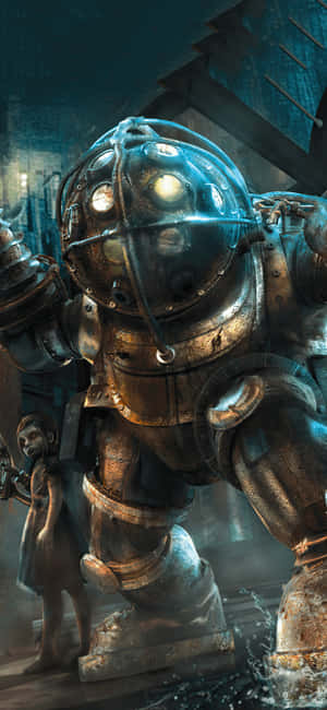 4K Bioshock iPhone — iPhone 15 Pro Max Bakgrunner