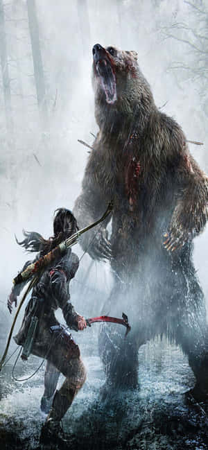 Iphone Xs Max Rise Of The Tomb Raider Bakgrunn — Pixel 10 Pro XL Bakgrunner