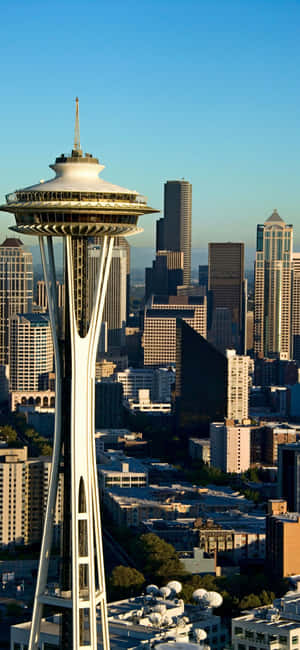 Iphone X Seattle Bakgrunn — Kald Bakgrunner