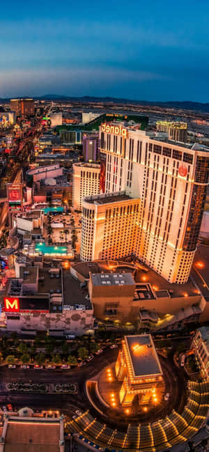Las Vegas-telefon — iPhone 15 Plus Bakgrunner