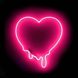 Neon rosa estetiske bilder — Neon rosa estetikk Bakgrunner