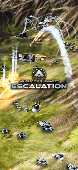 Iphone X Ashes Of The Singularity Escalation Bakgrunn — OnePlus 15T Bakgrunner