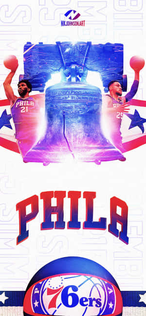 76ers iPhone — iPhone 13 Pro Bakgrunner