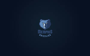 Bakgrunnsbilde med offisiell Memphis Grizzlies lagslogo — Lav kontrast Bakgrunner