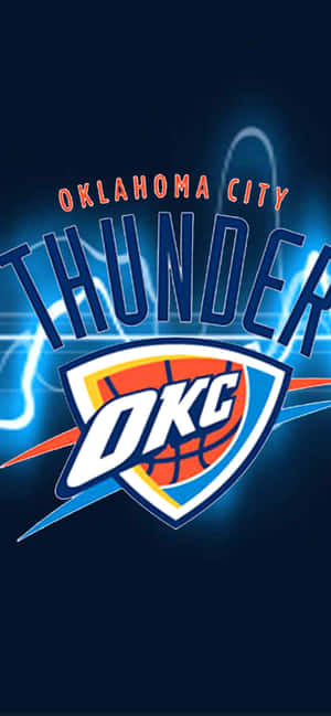 Oklahoma City Thunders OKC-logo NBA-liga — Redmi Note Bakgrunner