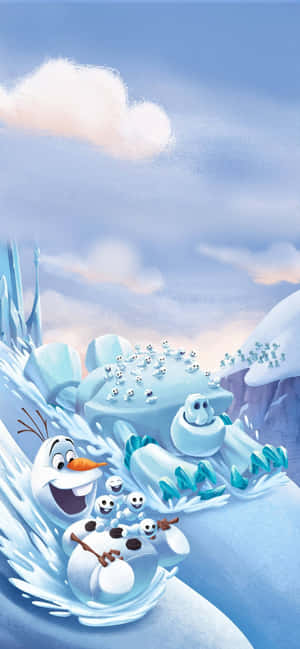 Olaf, alles favoritt snømann — Nokia C210 Bakgrunner