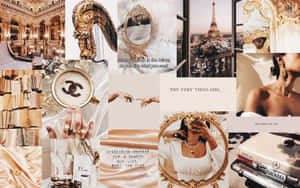 Omfavn roen med elegant beige — Beige estetikk GIF Bakgrunner