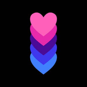 Omnisexuell — Hjerter Bakgrunner